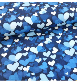 Sommersweat Blue Hearts