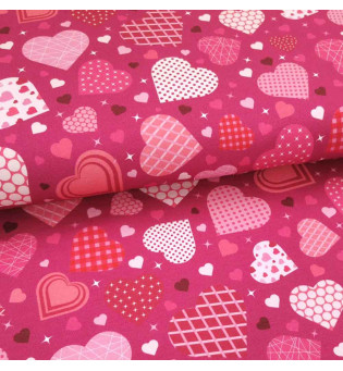 Sommersweat Patchwork Hearts