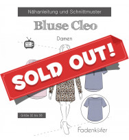 Schnittmuster Fadenkäfer Bluse Cleo Damen