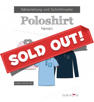 Schnittmuster Fadenkäfer Poloshirt Herren