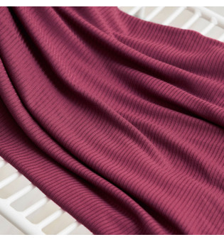 Derby Ribbed Tencel-Jersey cherry