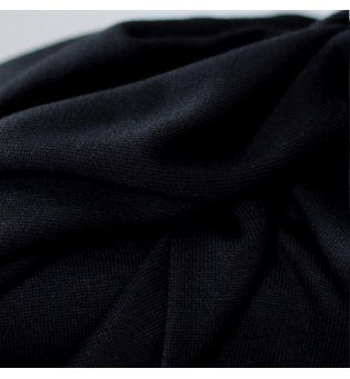 Reststück 35 cm Soft Lima Knit black