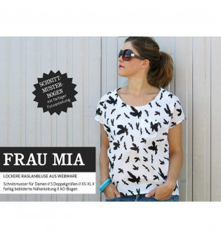 Schnittmuster Bluse Frau Mia