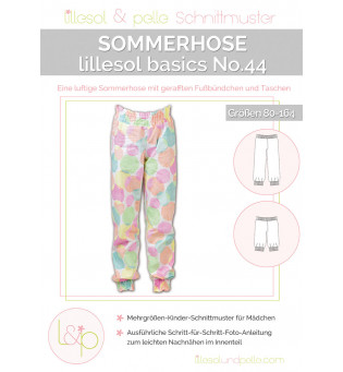 Schnittmuster Kinder-Sommerhose