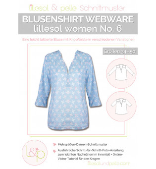 Schnittmuster Women Blusenshirt Webware 