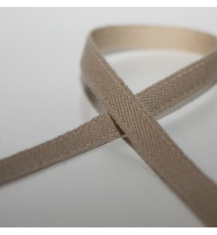 Satinband 6 mm beige