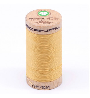 Nähgarn Bio-Baumwolle 275 m - 4802 cornsilk